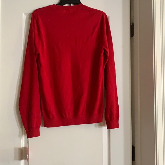 Mossimo red “Take Me Gnome Tonight” ugly Christmas sweater, size small, NWT - Picture 2 of 5